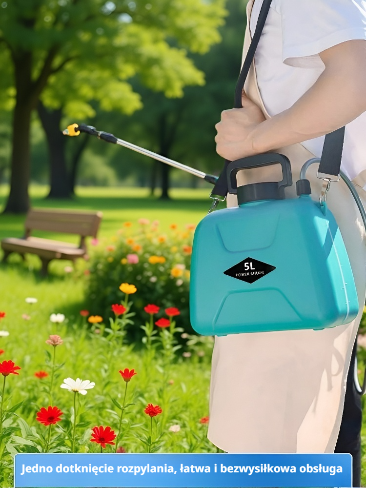 Elektryczny opryskiwacz o dużej pojemności