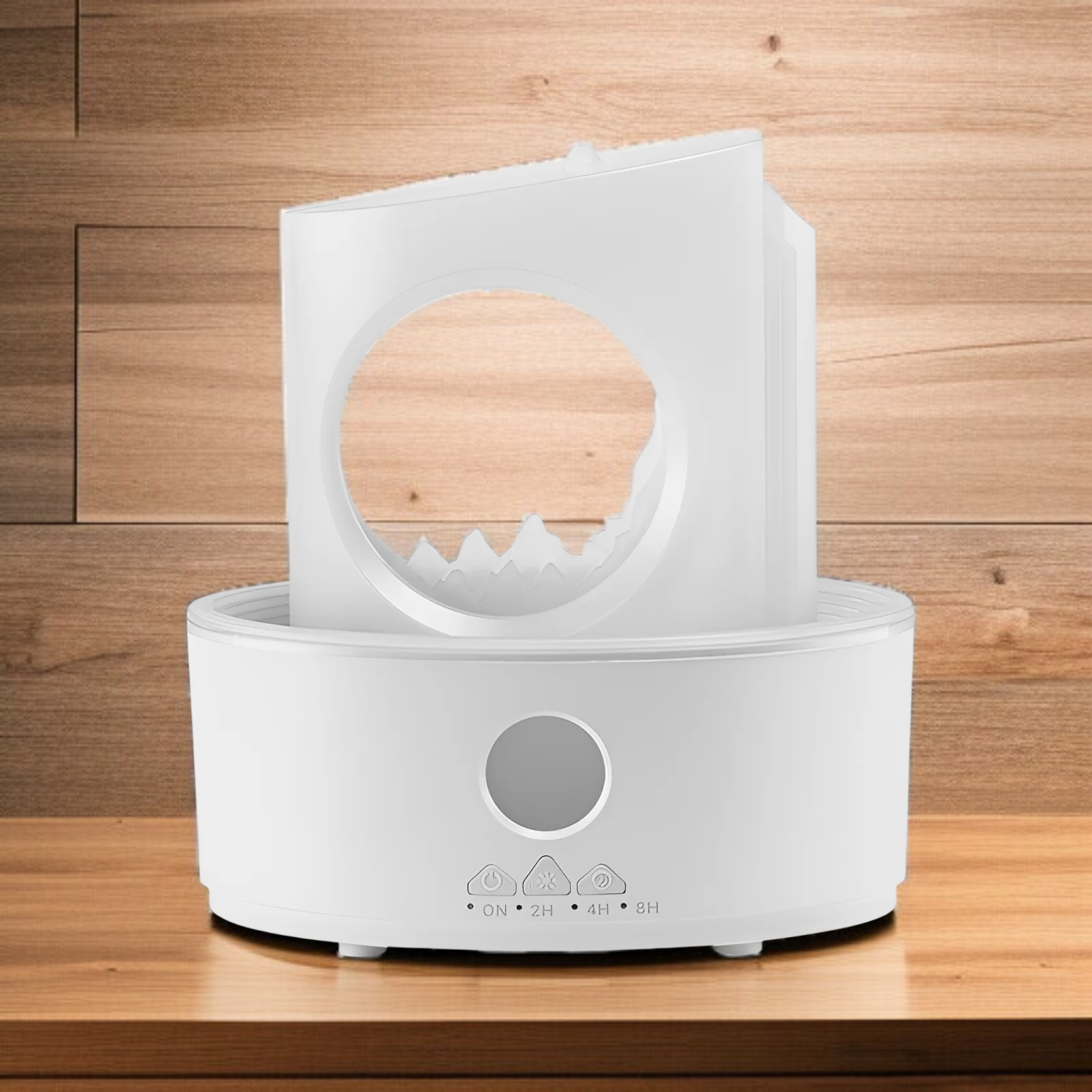 Wholesale Quiet Moon Drip Aroma Diffuser, Jellyfish Salt Stone Clock, Ship-shaped Sprayer, Volcano S