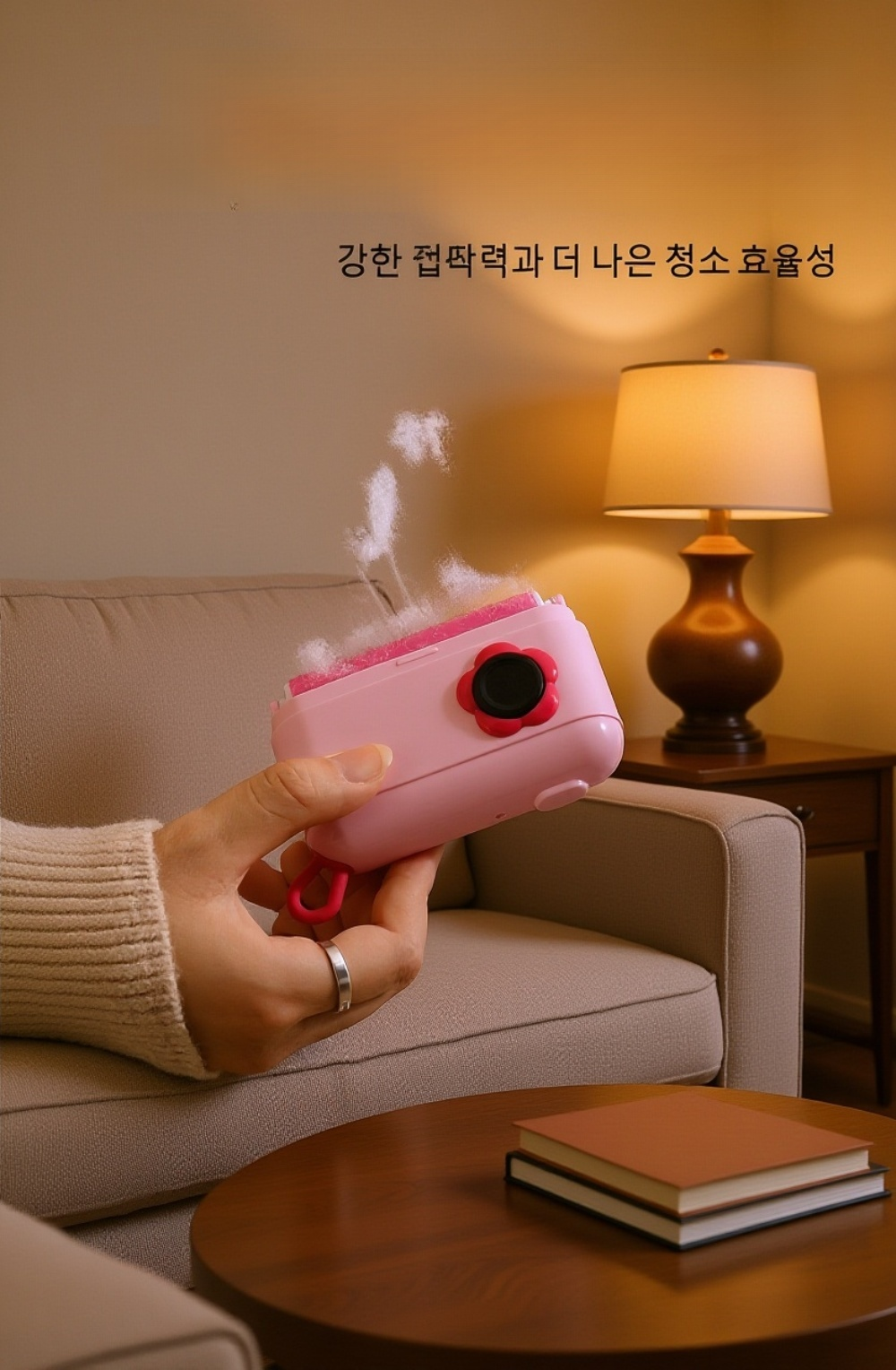 카메라 보호를 위한 롤러 사용 장면