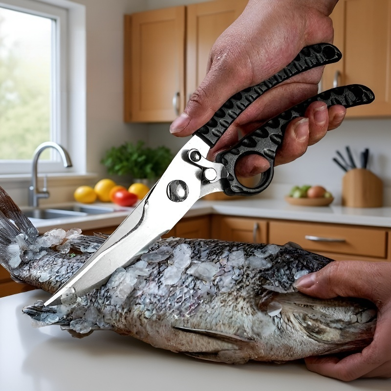 링 미끄럼 방지 닭뼈 가위