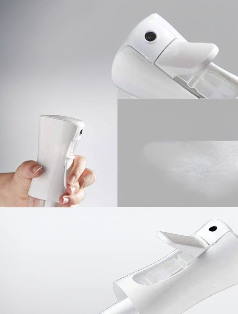 다양한 용도의 초미세 분무 스프레이 병 사용 예시