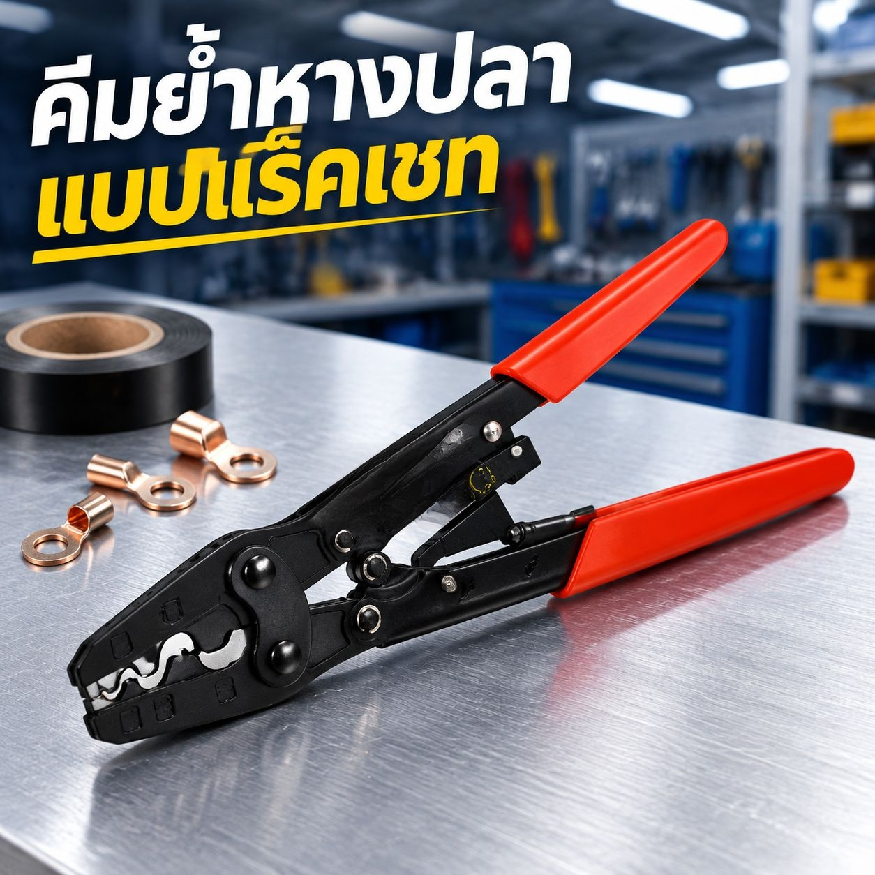 คีมย้ำหางปลาอเนกประสงค์