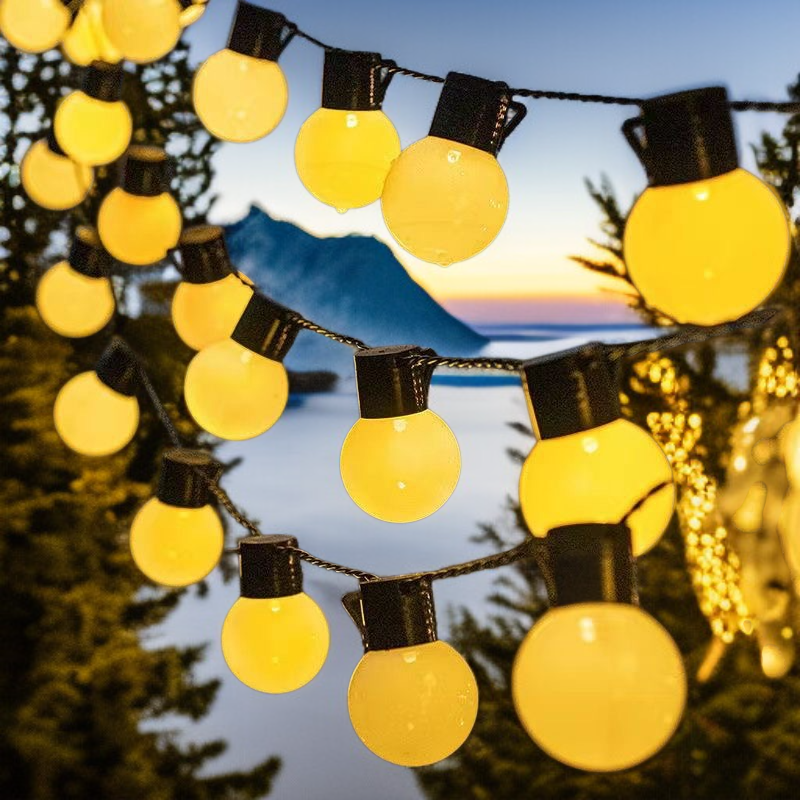 야외용 전구 장식