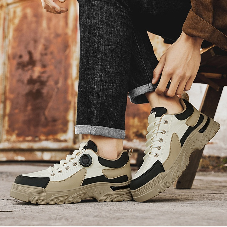 트렌디 회전 버클 내마모성 남성 카고 신발