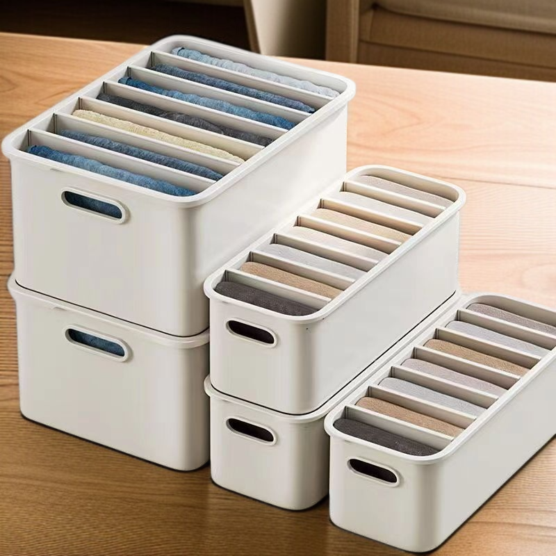 가정용 의류 수납함 칸막이 옷장 정리함 속옷 수납함 바지 양말 수납함 청바지 수납 장롱