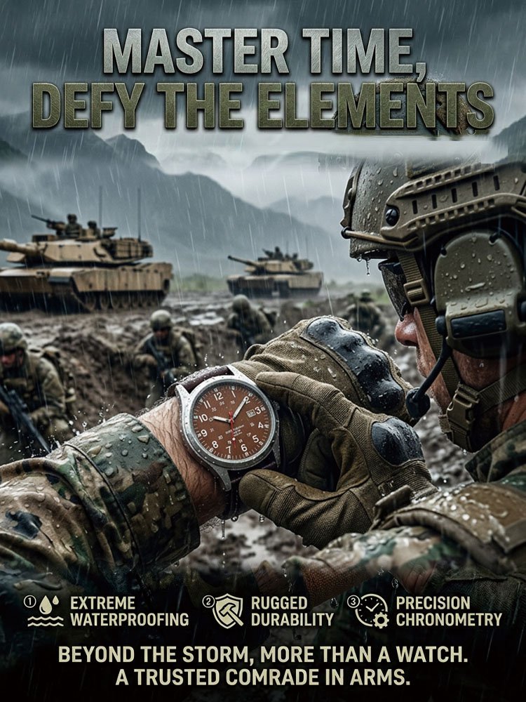 Military watches that are reliable in any environment