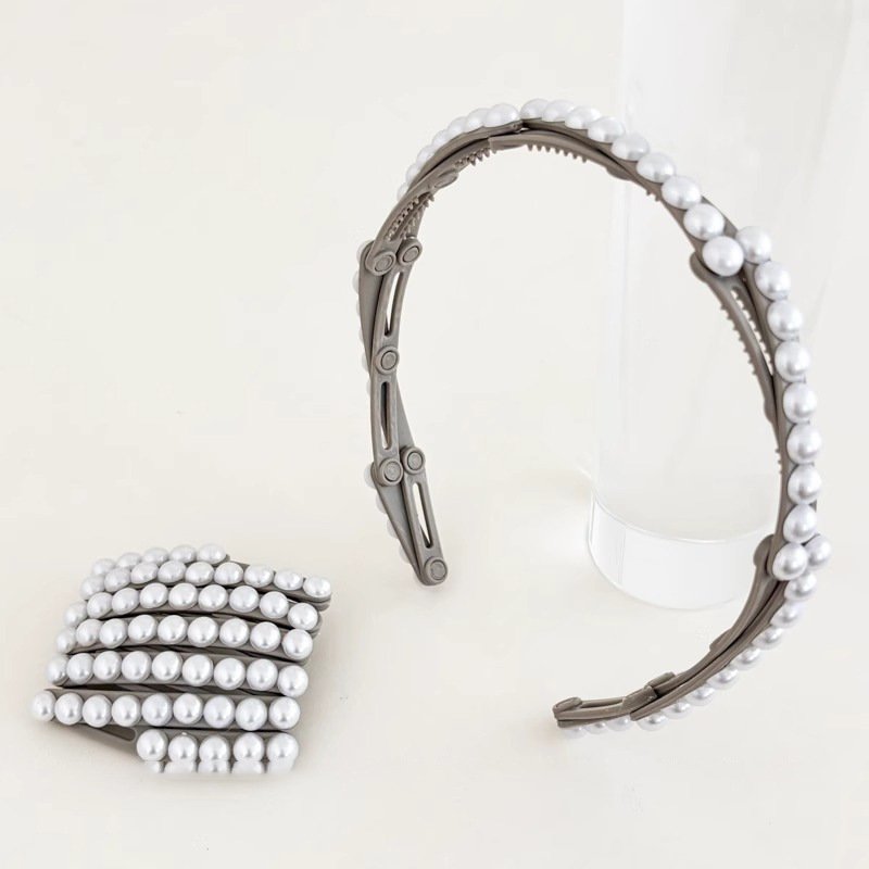 Diadema fija con flequillo