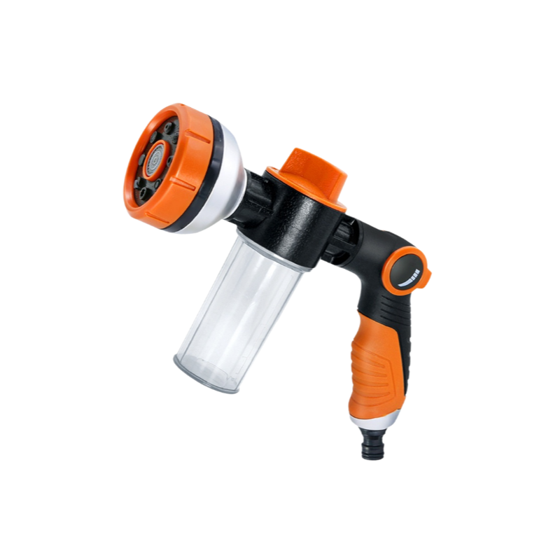 High-pressure water gun for watering flowers