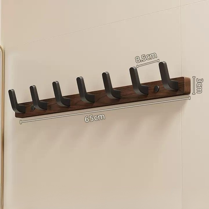 Behind-the-door storage hooks