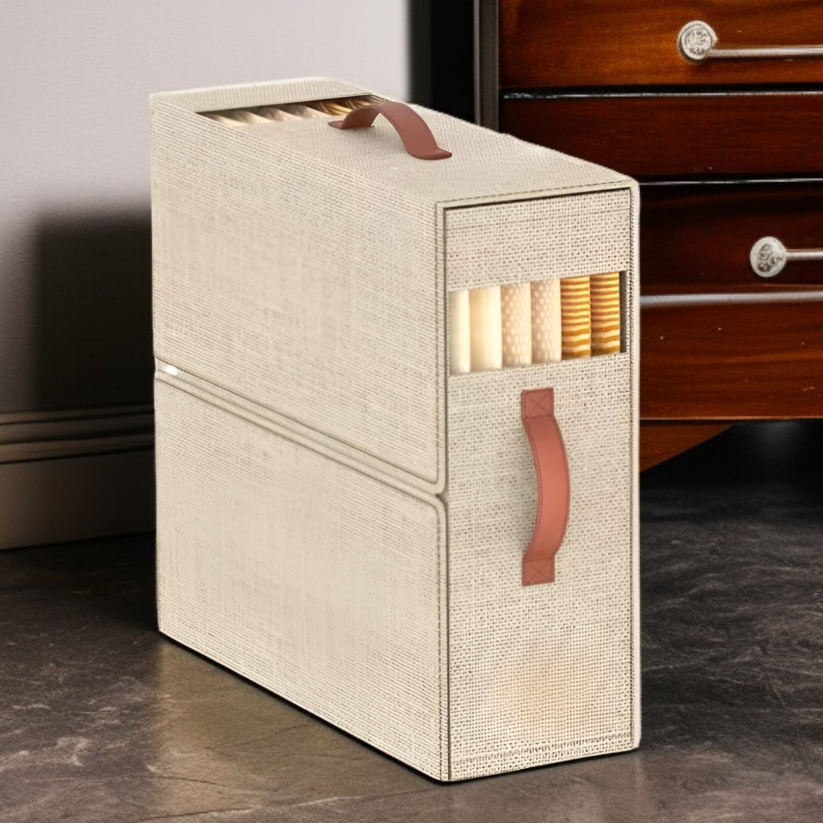 침실 다기능 접이식 수납함