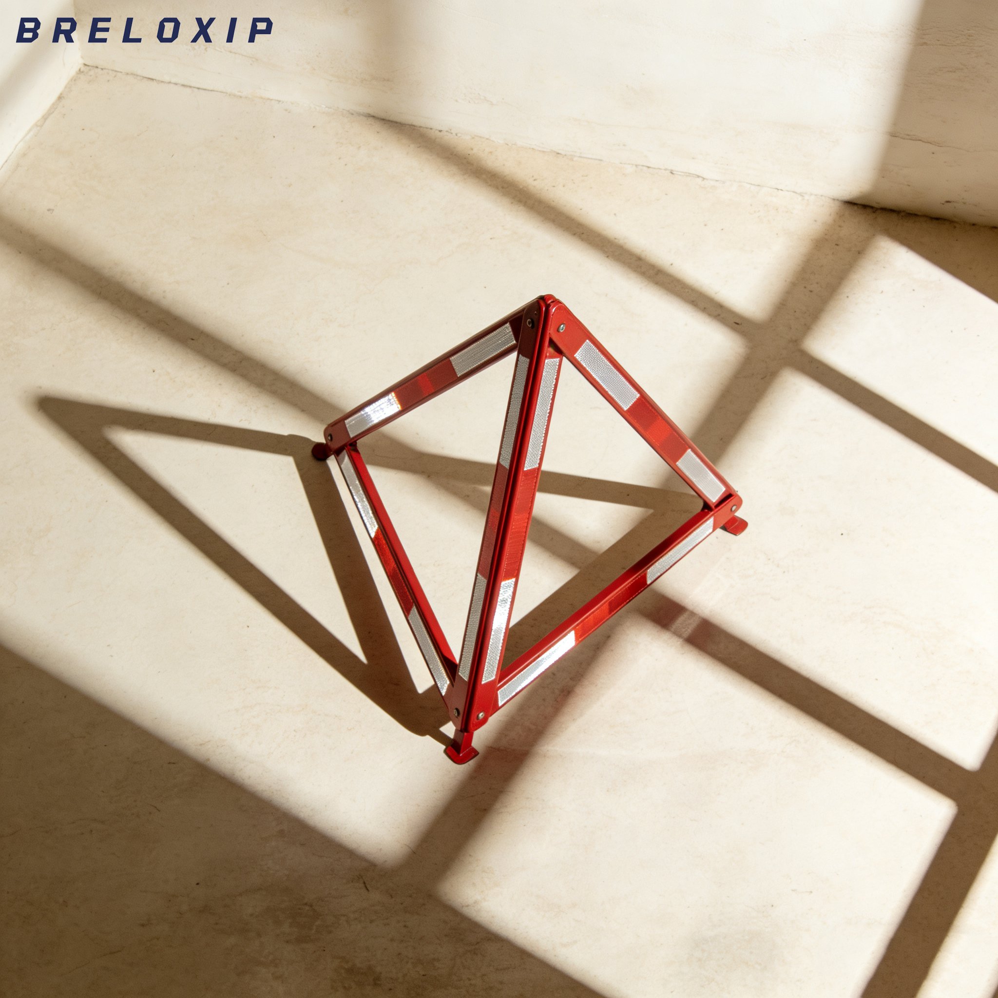 ป้ายเตือนสามเหลี่ยมสะท้อนแสงความสว่างสูง