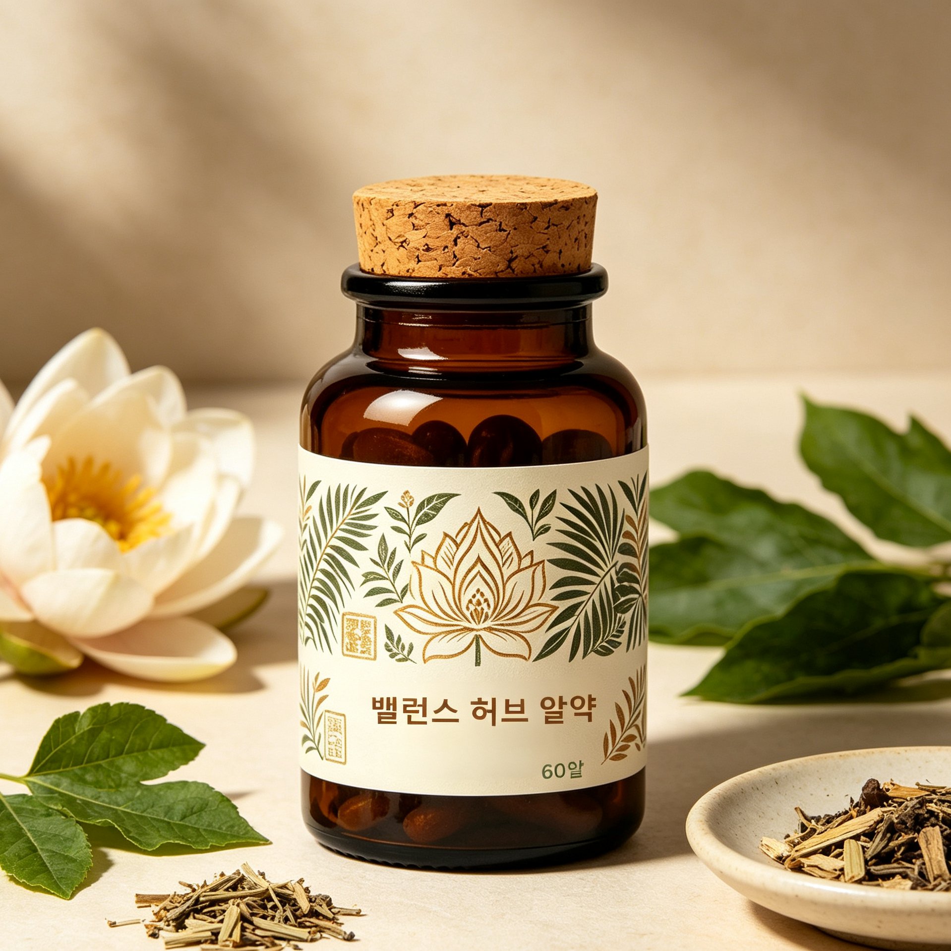 밸런스 허브환 섭취 방법 안내