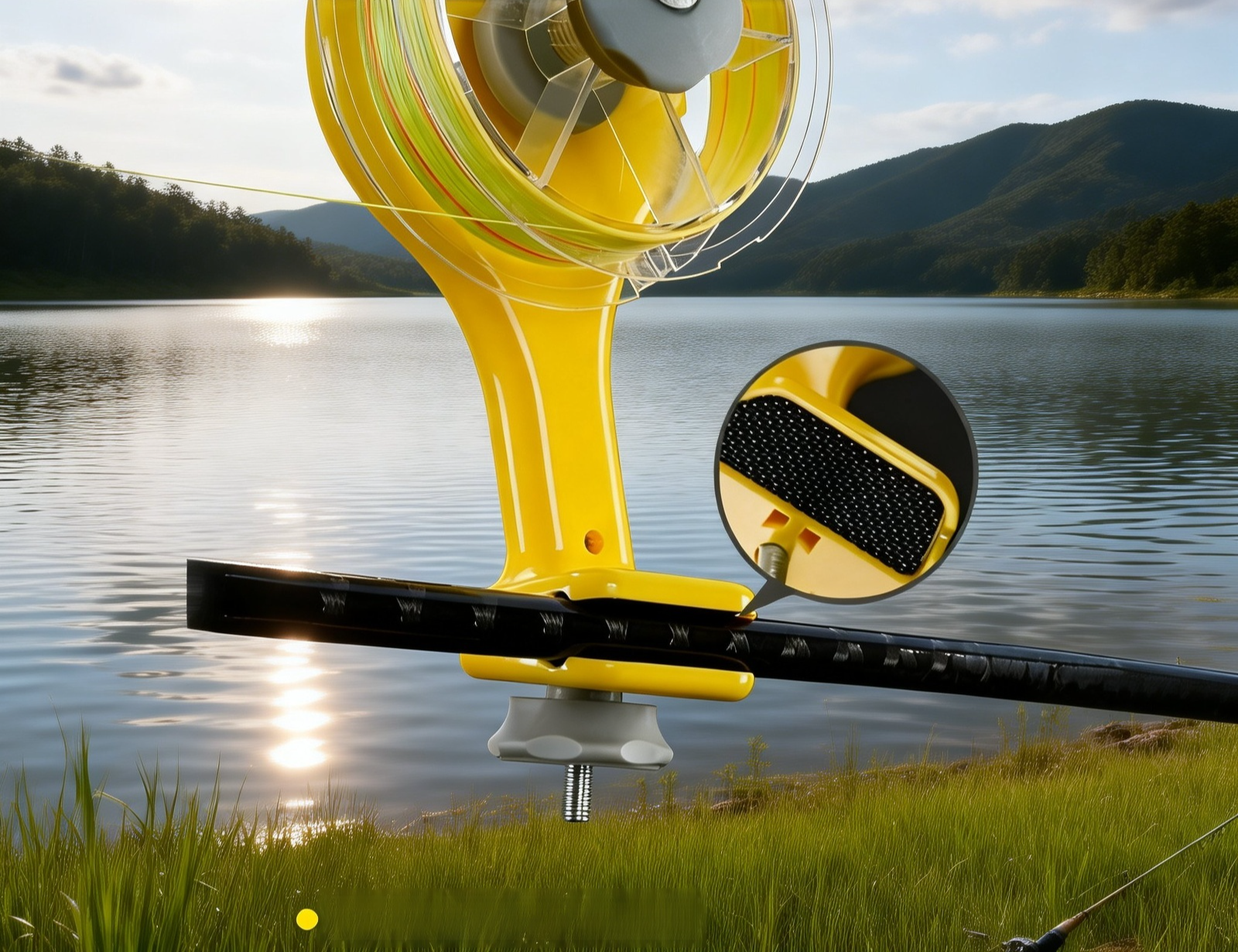 เครื่องม้วนสายเบ็ดใช้งานง่าย