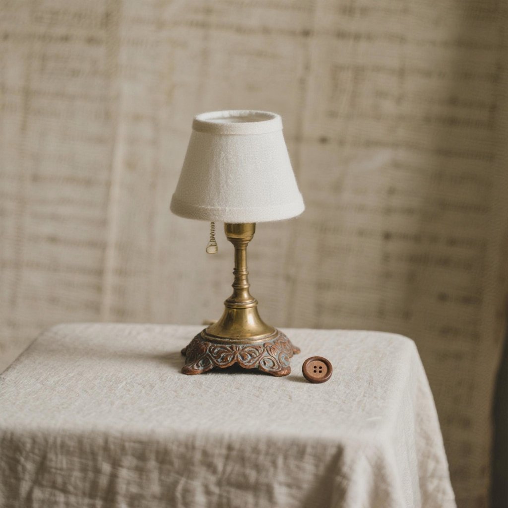 우아한 디자인의 탁상등 3개 세트