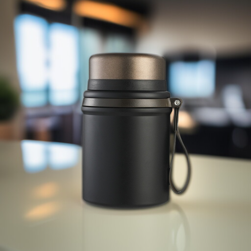 대용량 휴대용 보온 찜통 도시락 멜빵 사무실 전용