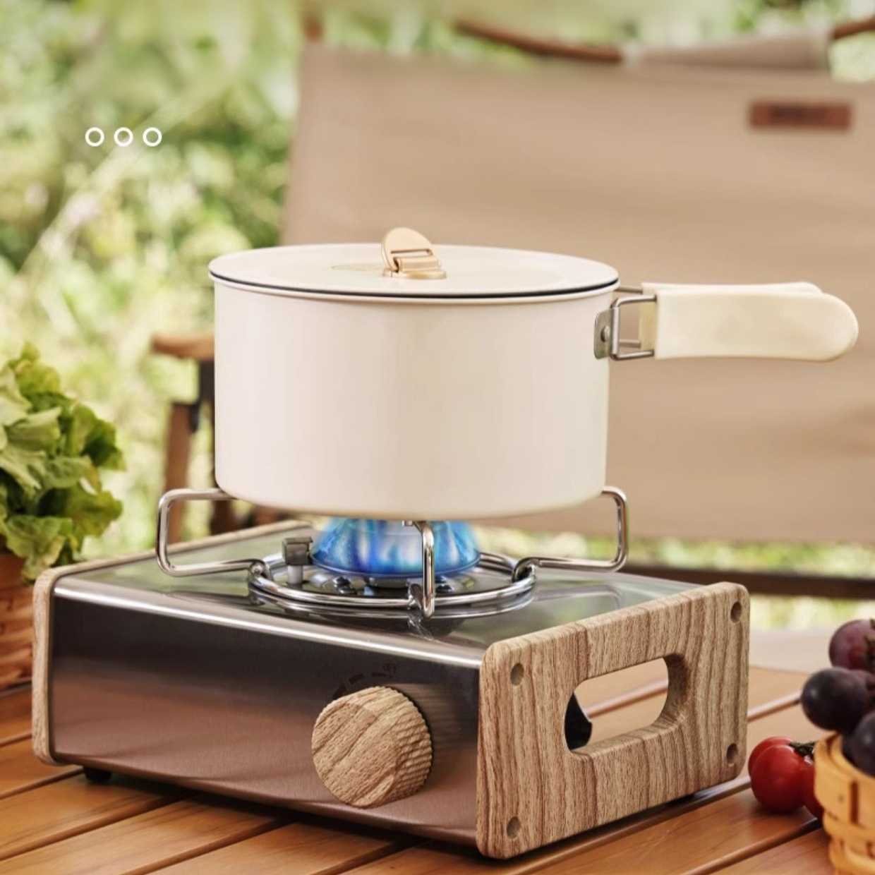 携帯用キャンプ用ガスストーブ