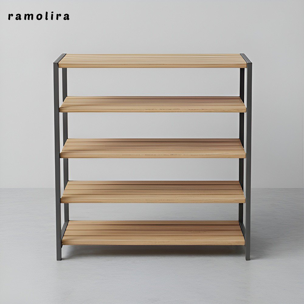 다층 견고한 가정용 신발장 전체 모습