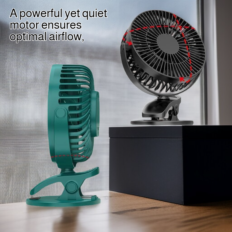 Multi-Function Clip Fan