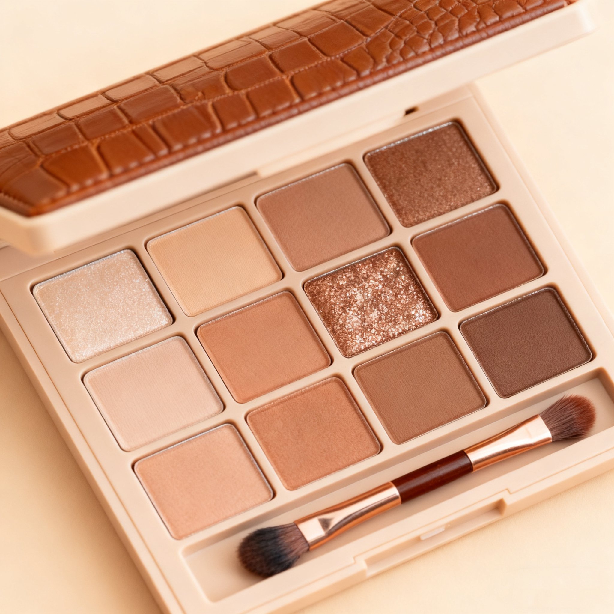 대지 컬러 12색 아이섀도우 팔레트 전체 이미지