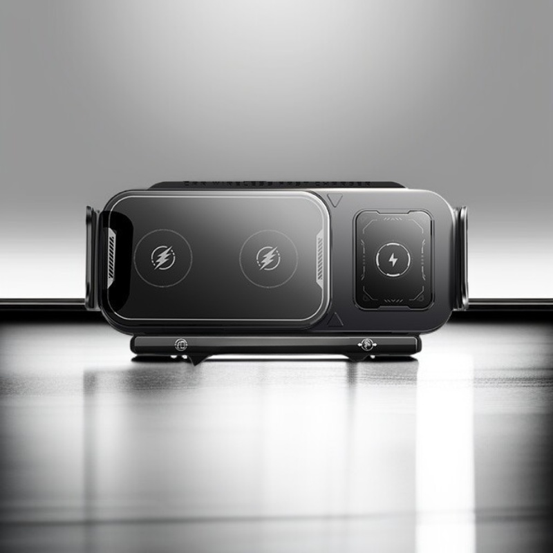 ワイヤレス充電スマホスタンド