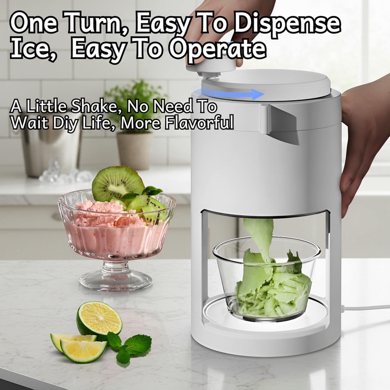 Multi-functional Manual Ice Maker for Cold Drinks