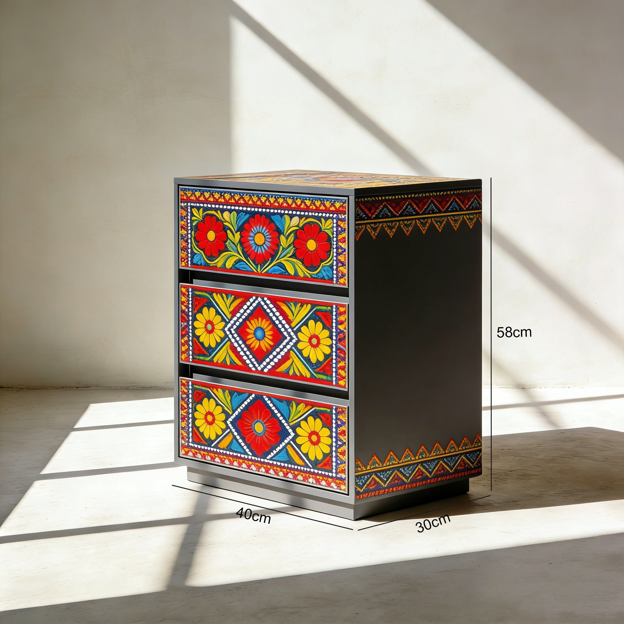 침실 인테리어에 어울리는 사이드 캐비닛