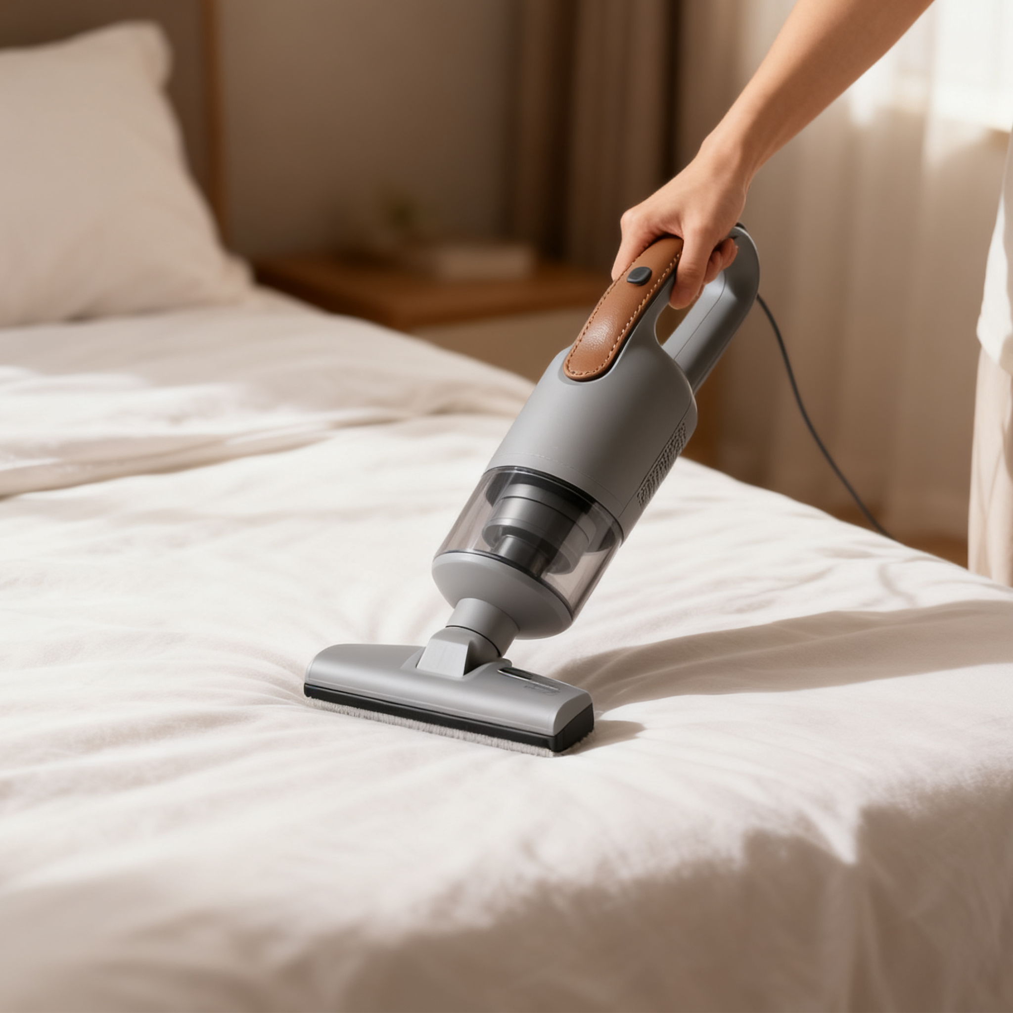 เครื่องดูดไรฝุ่นแบบพกพาขนาดกะทัดรัด