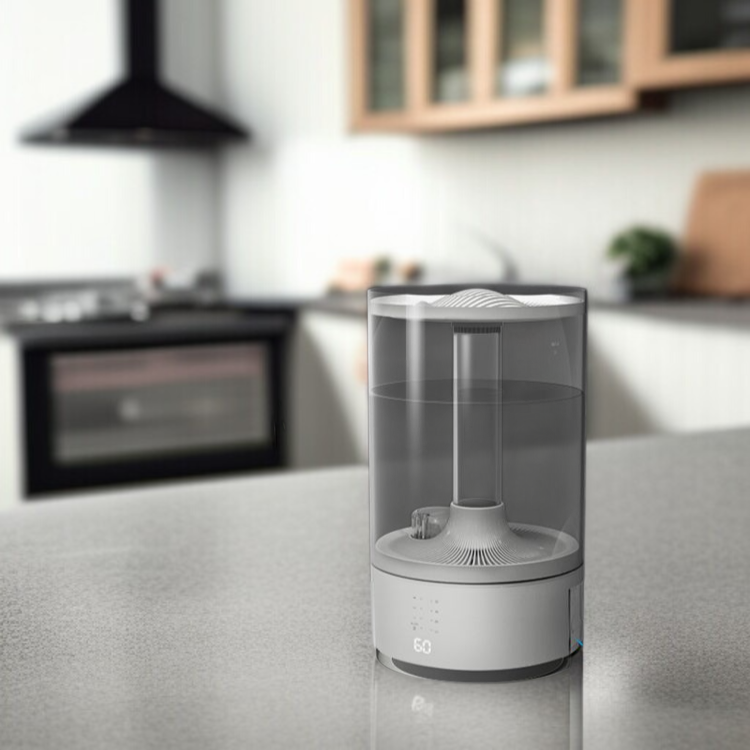 Home Ultrasonic Humidifier with Water Purification and Large Capacity