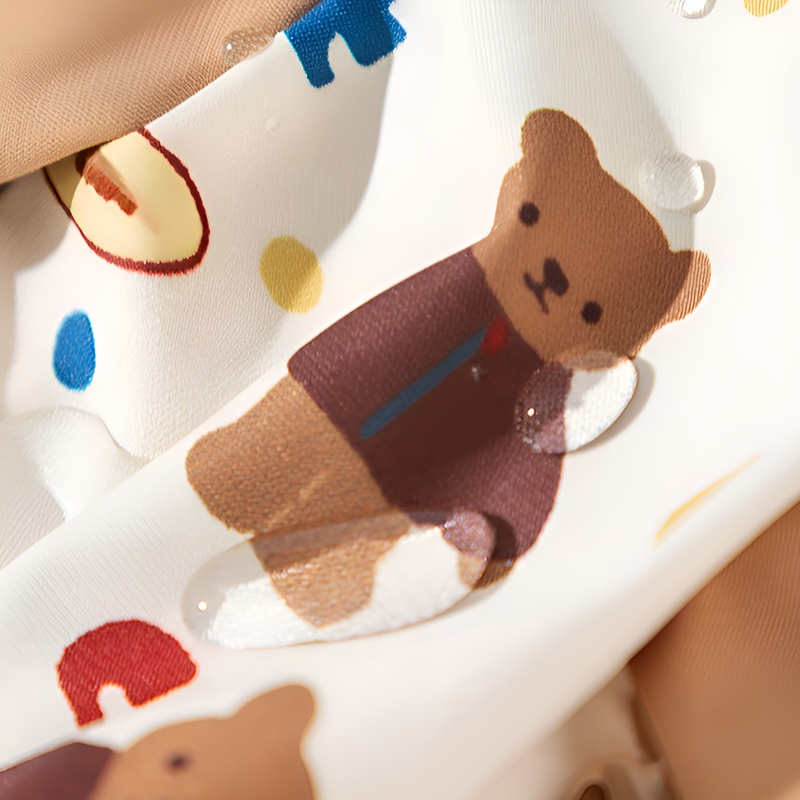 小中型犬プリントの防塵パンツ