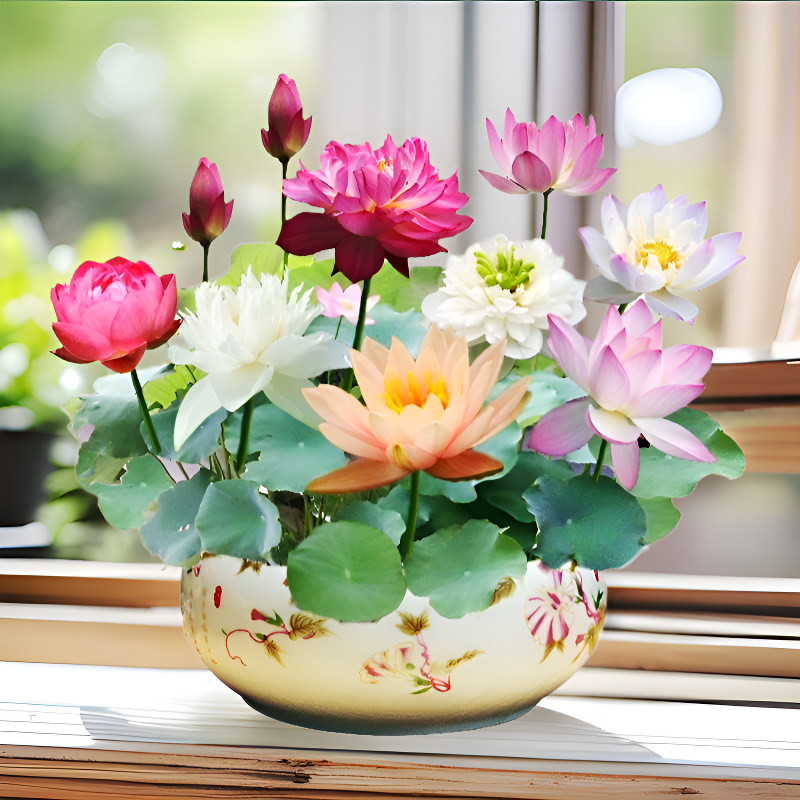 [Taux de germination très élevé] Lotus de la coupe de la chance