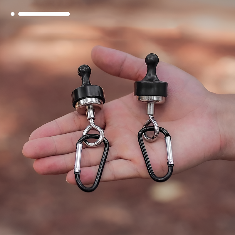 キャンプ用タープクリップ 強力磁石フック 屋外用固定具