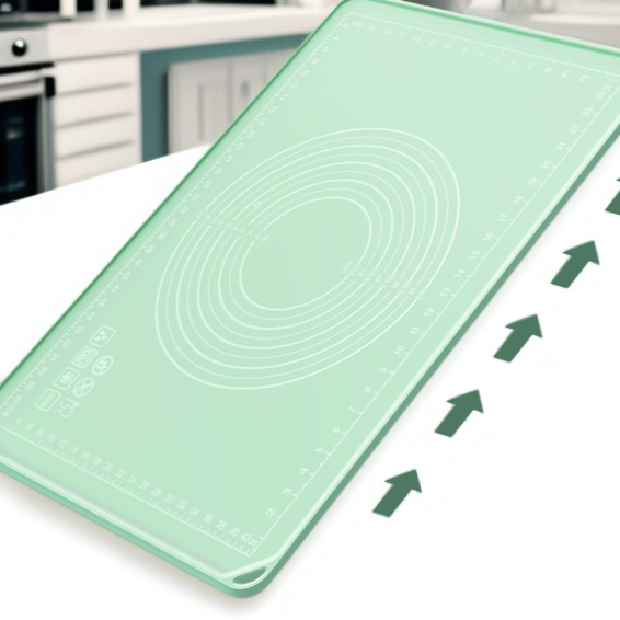 厚みのあるシリコン製練りパッド