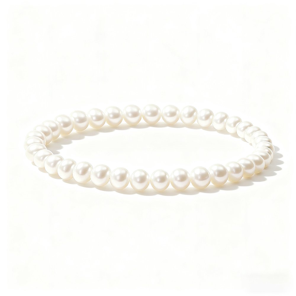 Klassisches Perlenarmband für Damen 