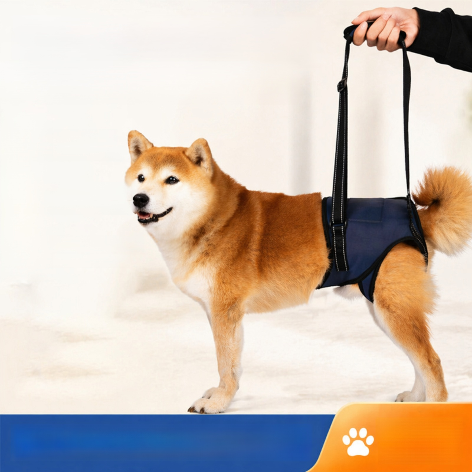 Soporte para las patas traseras para perros mayores