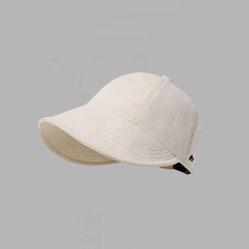 Wide Brim Wool Duckbill Cap