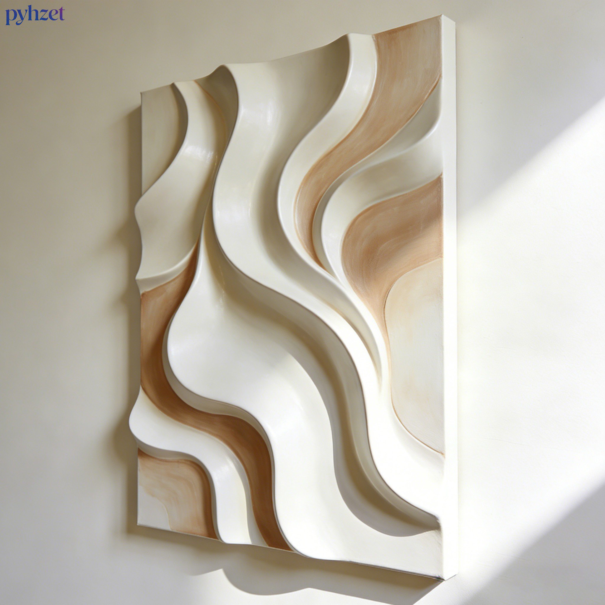 シンプルデザインの壁掛けアート