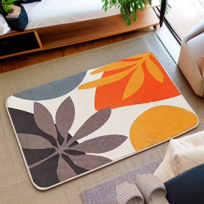 Minimalistyczny dywan do salonu