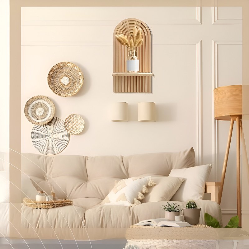 벽걸이 책장, 벽 장식, 디스플레이 선반