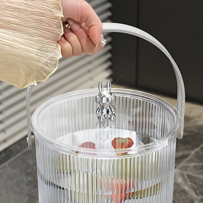 Large capacity cold water kettle with faucet, household beverage bucket