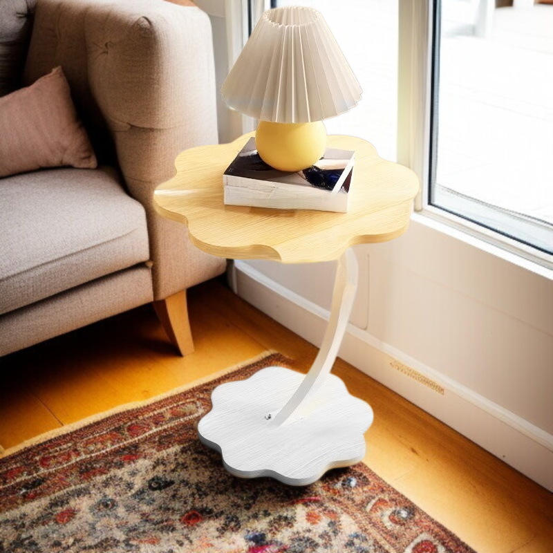 소파 옆 이동 가능 사이드 테이블 진열대