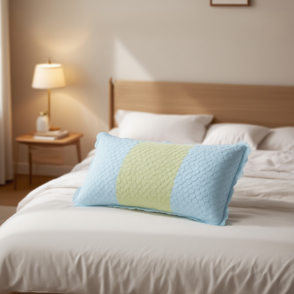 Special lumbar support pad for sleeping on bed