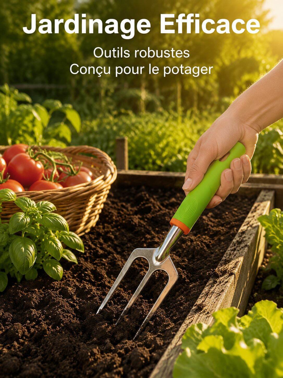 Ensemble d'outils de jardinage 5 pièces pour la maison