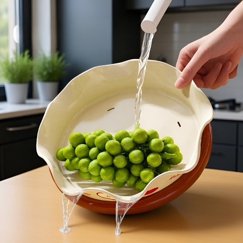 จานผลไม้หมุนได้สำหรับห้องนั่งเล่นในบ้าน