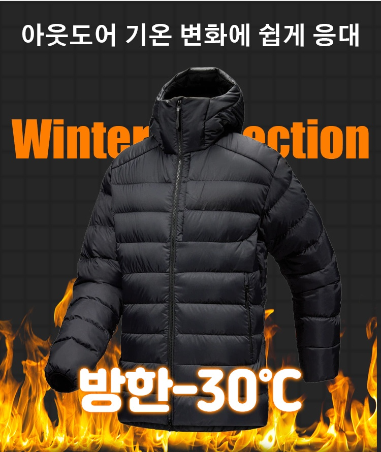 남녀 공용 스타일리시 패딩