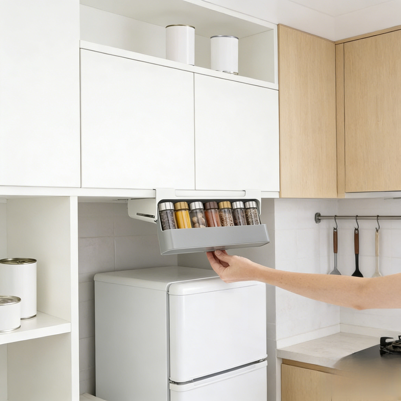 Kitchen Seasoning Storage Shelf