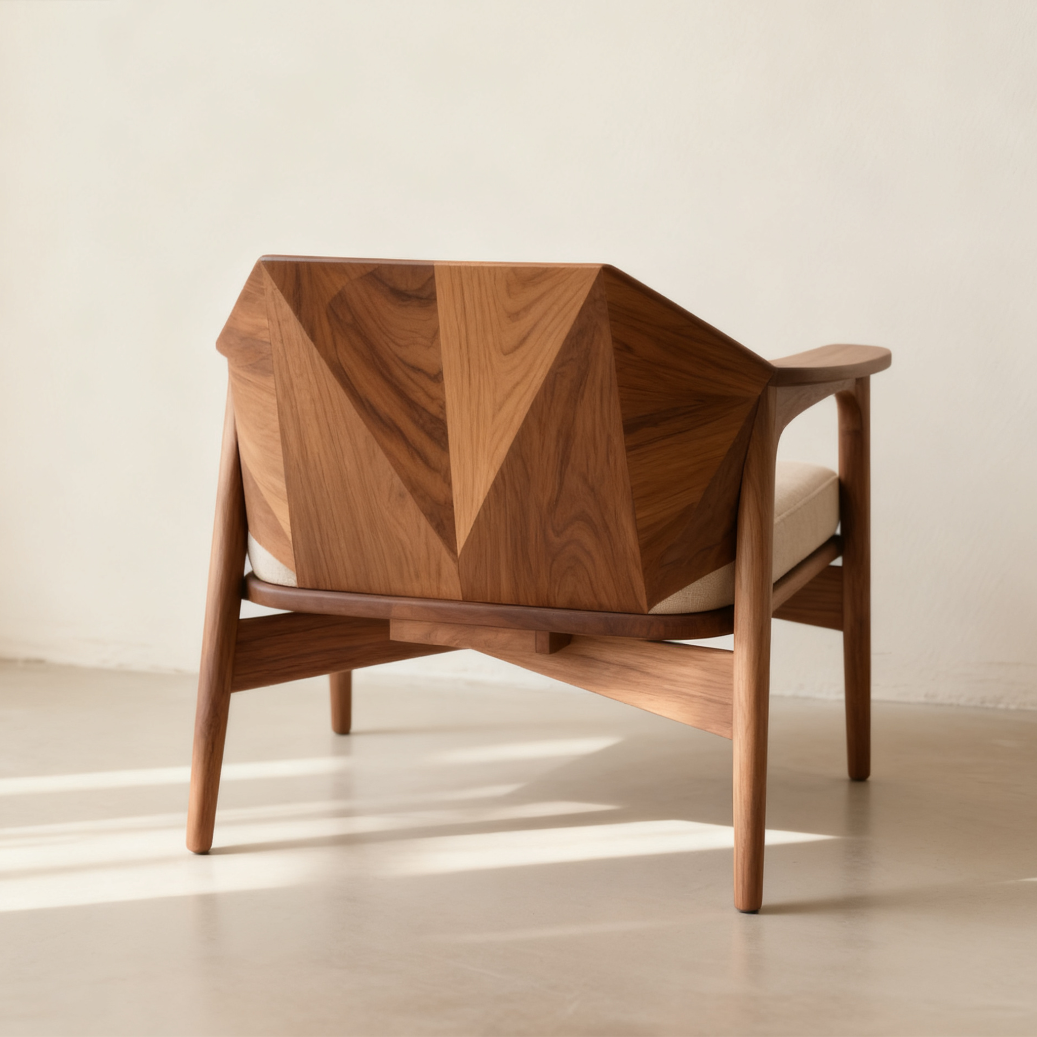 원목 휴식 두꺼운 쿠션 1인용 의자