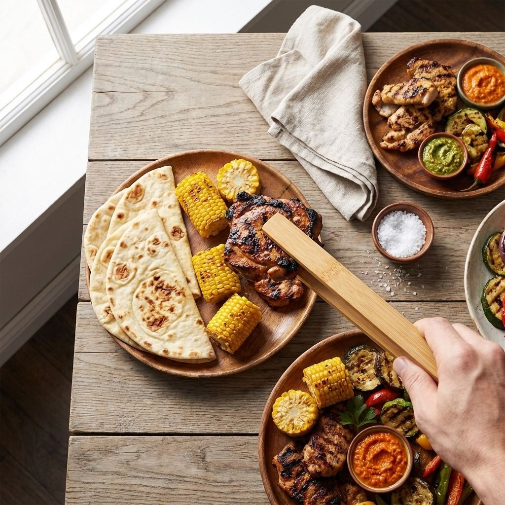 Lebensmittelclips aus Bambus