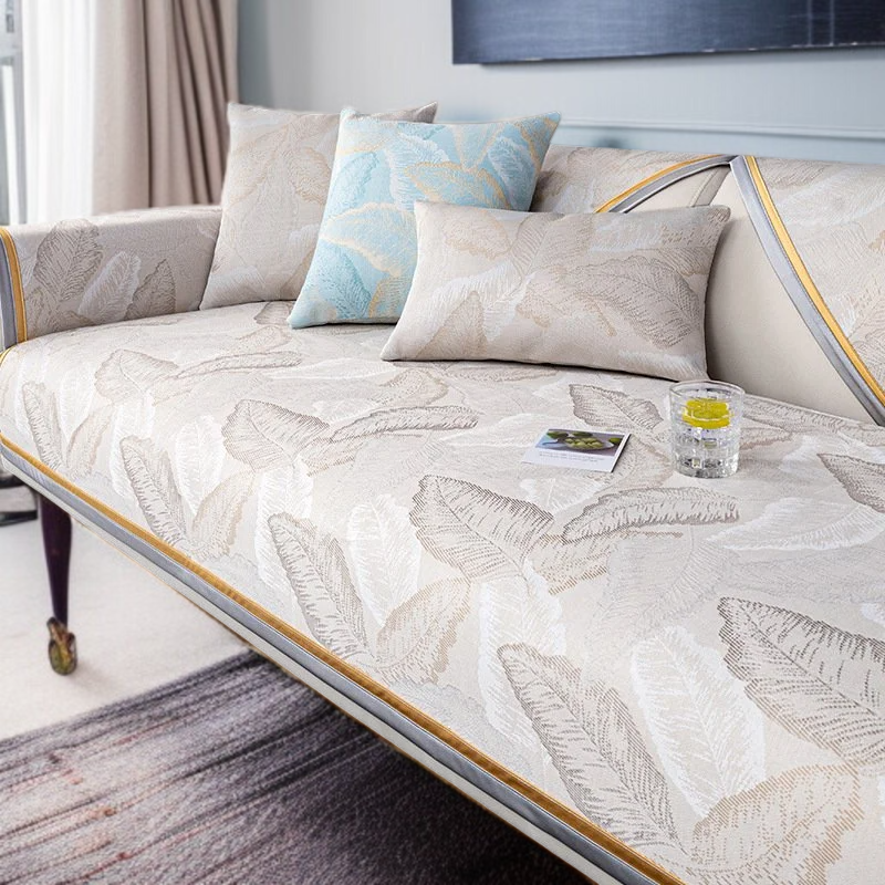 レザーソファークッションアイスシルクカバークロス 夏の滑り止め涼しい感じクッションクーラーカバーカバー