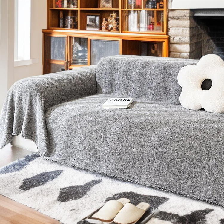 소파 패드 셔니어 방수 방오 담요 소프트 밀랍 퓨어 컬러 추동 소파 커버 커버 타월