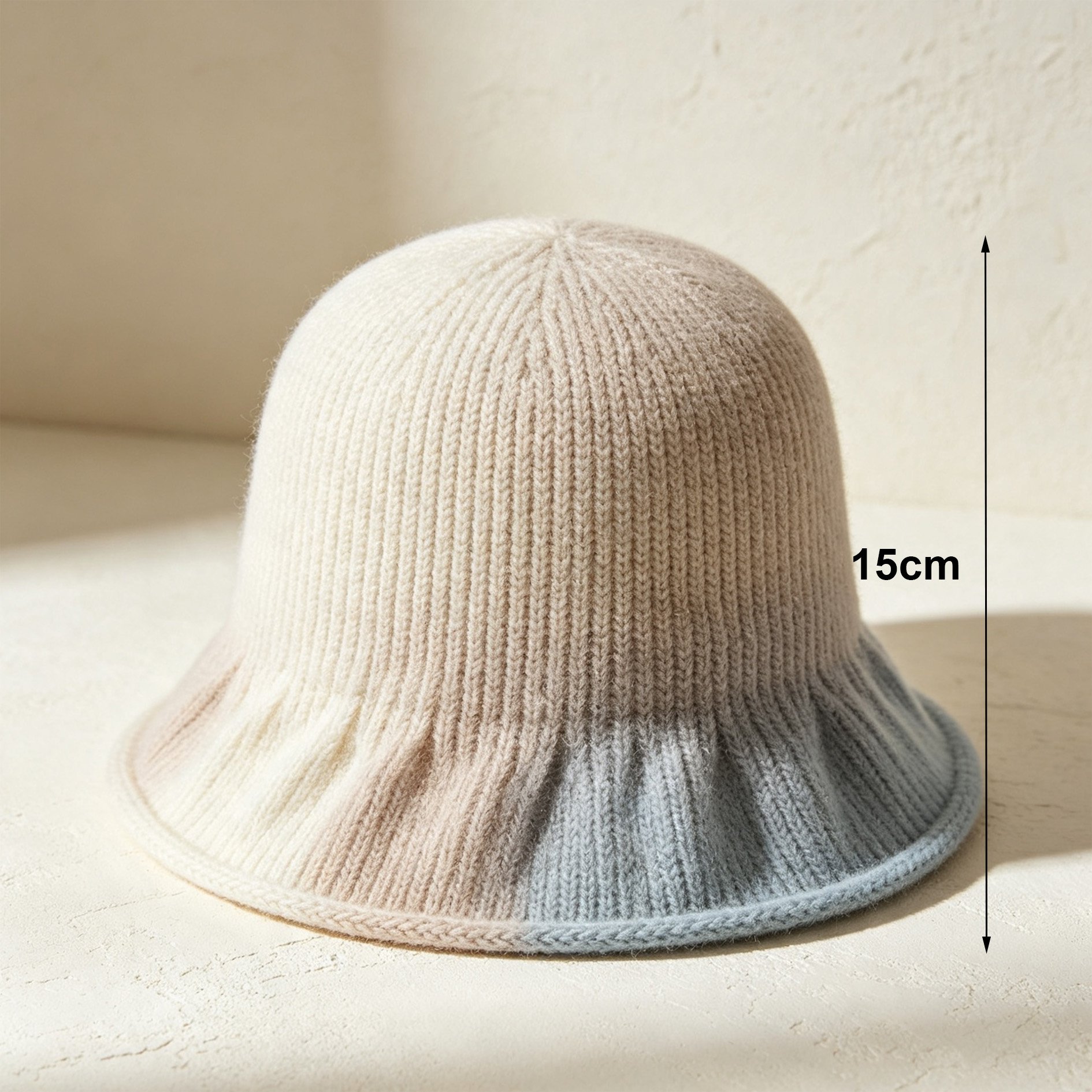 Colorful knitted fisherman’s hats for men and women